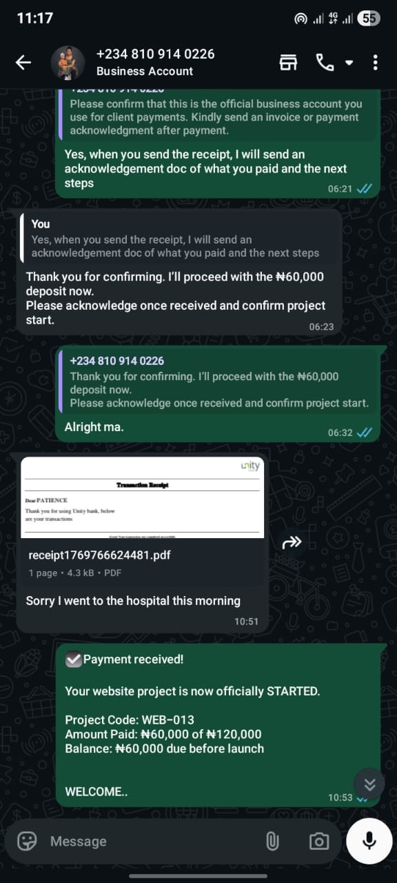 Client testimonial 3