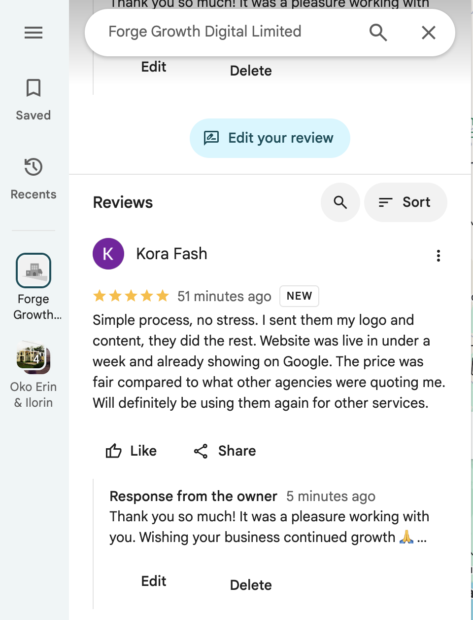 Client testimonial 4